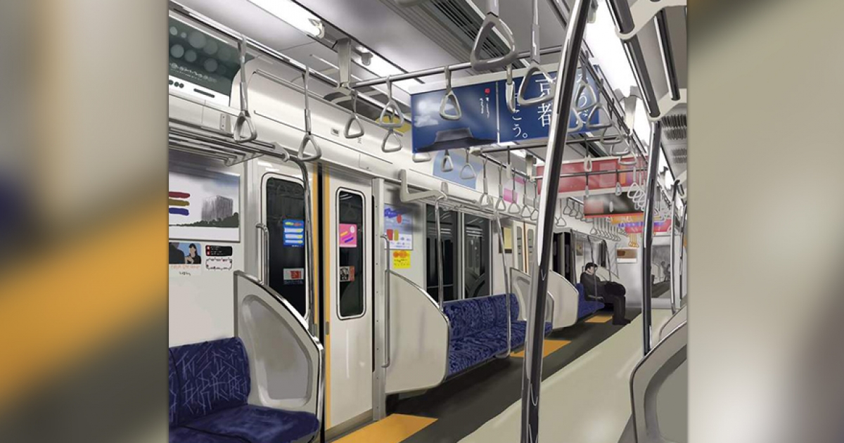 騙到你了？日本「電車車廂圖」超逼真　網驚呼：真的不是照片？