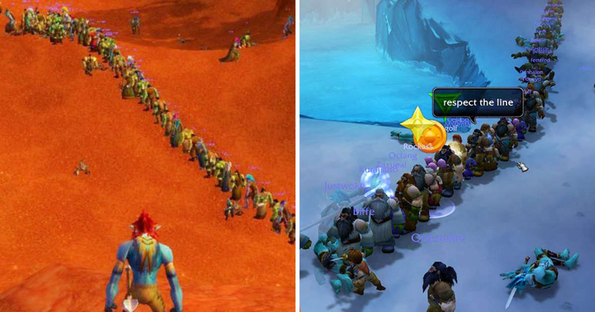 玩家解任務要等10個小時　《魔獸世界經典版》遊戲裡出現「排隊奇景」