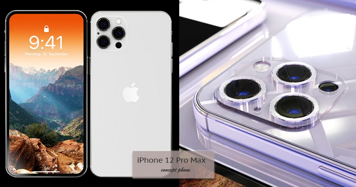 長這樣的iPhone 12你想要嗎？　網友曝光「4鏡頭設計」手機概念圖