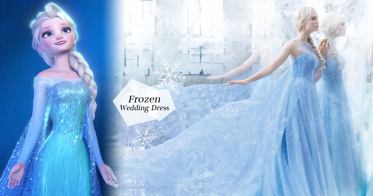 迪士尼推「冰雪奇緣婚紗」極致夢幻！　安娜系列「氣質古典風」這次比姊姊的還美～