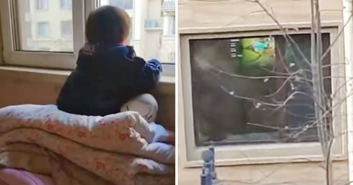爸爸禁看電視！3歲女兒選擇呆坐窗前幾小時　真相讓網友笑：有前途啊