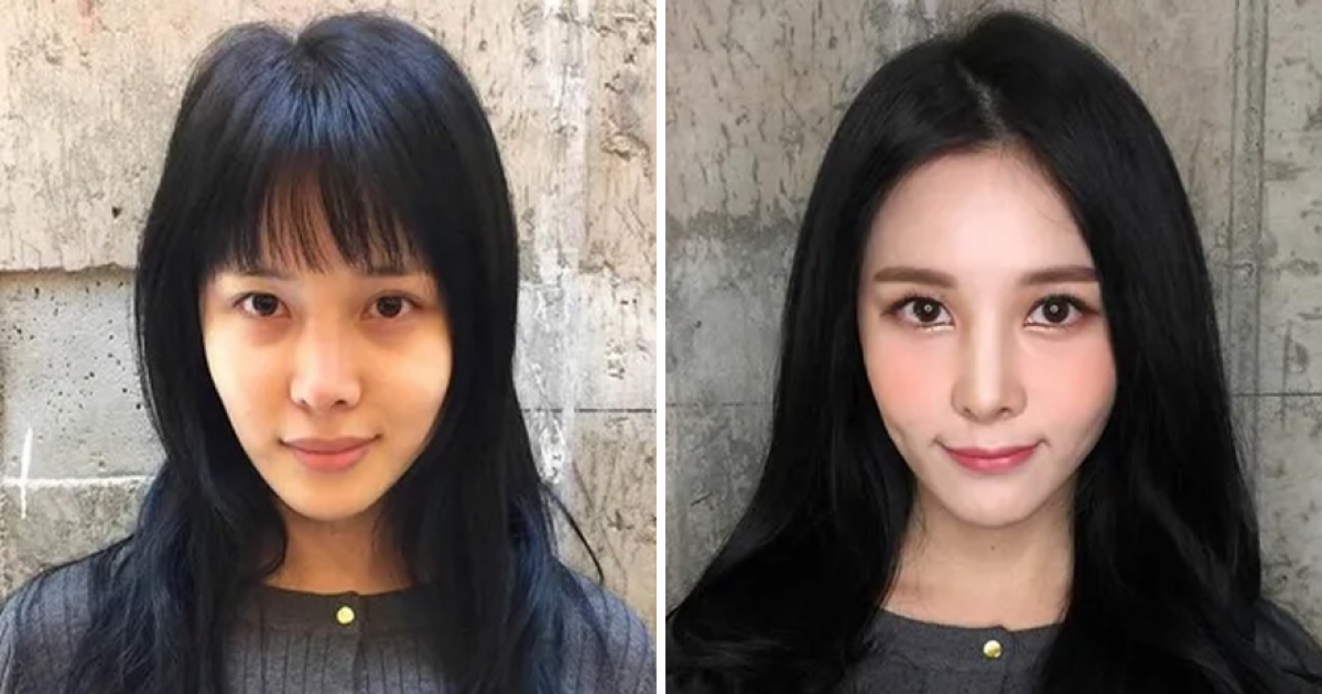 11張證明化妝「根本是換頭術」的前後差異照片