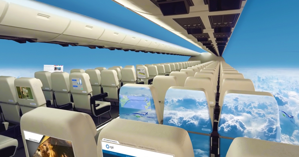 你有勇氣搭嗎？世界第一台「全透明飛機」設計好狂　360度全景爽爽看