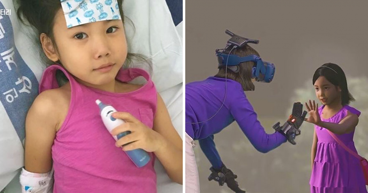 7歲女兒去了天堂…　媽媽透過VR虛擬實境「再次見面」：我好想抱抱你